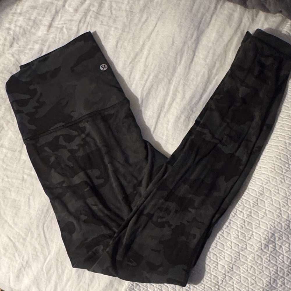 Lululemon Align Tight 28- Green Camo